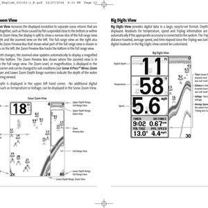 HUMMINBIRD FishFinder 585c Operations Manual - Steel Wire Bound - Tough Covers image 5