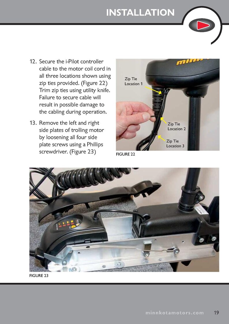Manual del propietario del motor de arrastre MINN Kota i-Pilot 2011 - Encuadernado en espiral - Cubiertas resistentes imagen 9