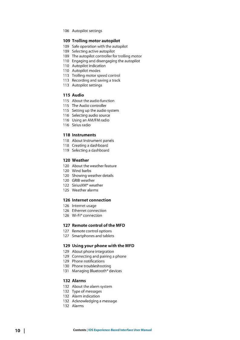 SIMRAD Ids Experience-Based Interface User Manual - Wire Bound - Tough Covers image 5