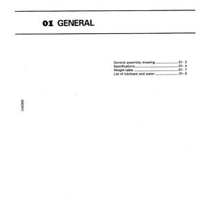 KOMATSU Avance Loader Wa380-3 Sn 50001 Up Shop Manual, Bound, Covers, Foldouts image 7