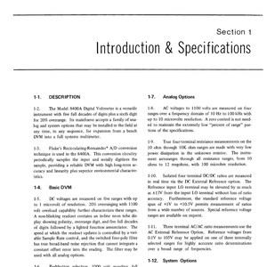 Manual de instrucciones del voltímetro digital FLUKE 8400A - Bobina fija - Cubiertas resistentes imagen 12