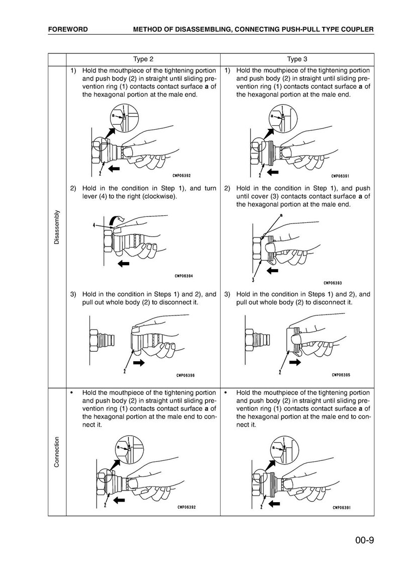 KOMATSU Pc228US-3 Pc228USLC-3 Sn 30001 Up Shop Manual, Bound, Covers, Foldouts afbeelding 8