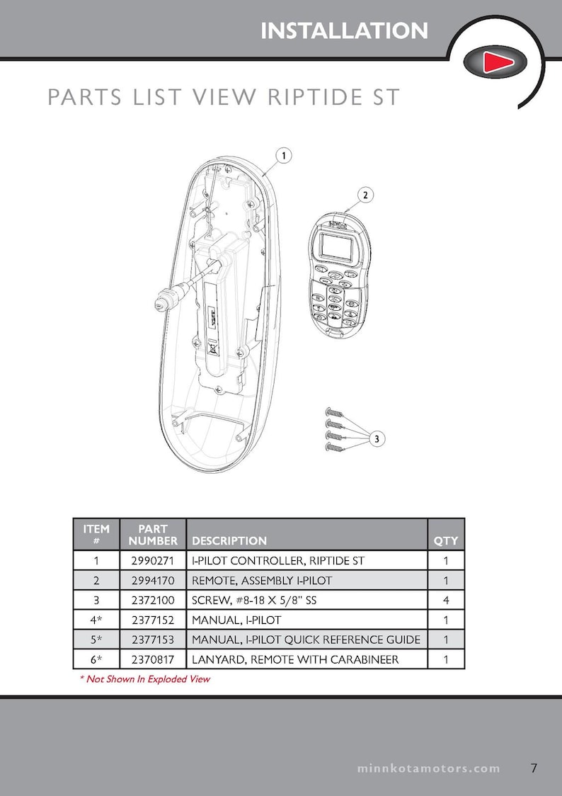 Manual del propietario del motor de arrastre MINN Kota i-Pilot 2011 - Encuadernado en espiral - Cubiertas resistentes imagen 4
