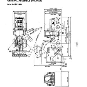KOMATSU Avance Loader Wa380-3 Sn 50001 Up Shop Manual, Bound, Covers, Foldouts image 8