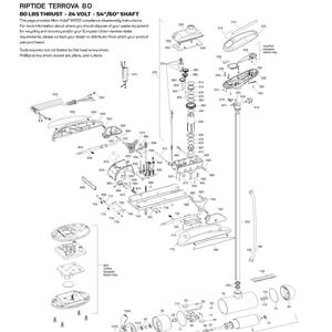 MINN Kota Riptide Terrova 80 CoPilot Trolling Motor User Manual - Wire Bound bild 7