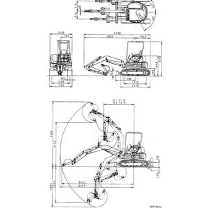 KOMATSU Pc27MRX-1 30 35 40 Pc45MRX-1 Shop Manual - Bound - Covers - Xl Foldouts image 11