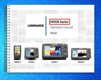 LOWRANCE Hook-4 Hook-5 Hook-7 Hook-9 Sonar User Manual Operation Instructions