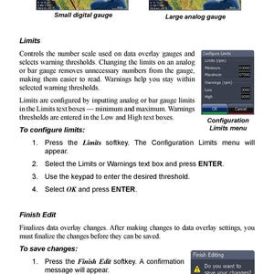 LOWRANCE Hds-8 Hds-10 Fish Finding Sonar And Gps Operations Manual - Wire Bound image 10