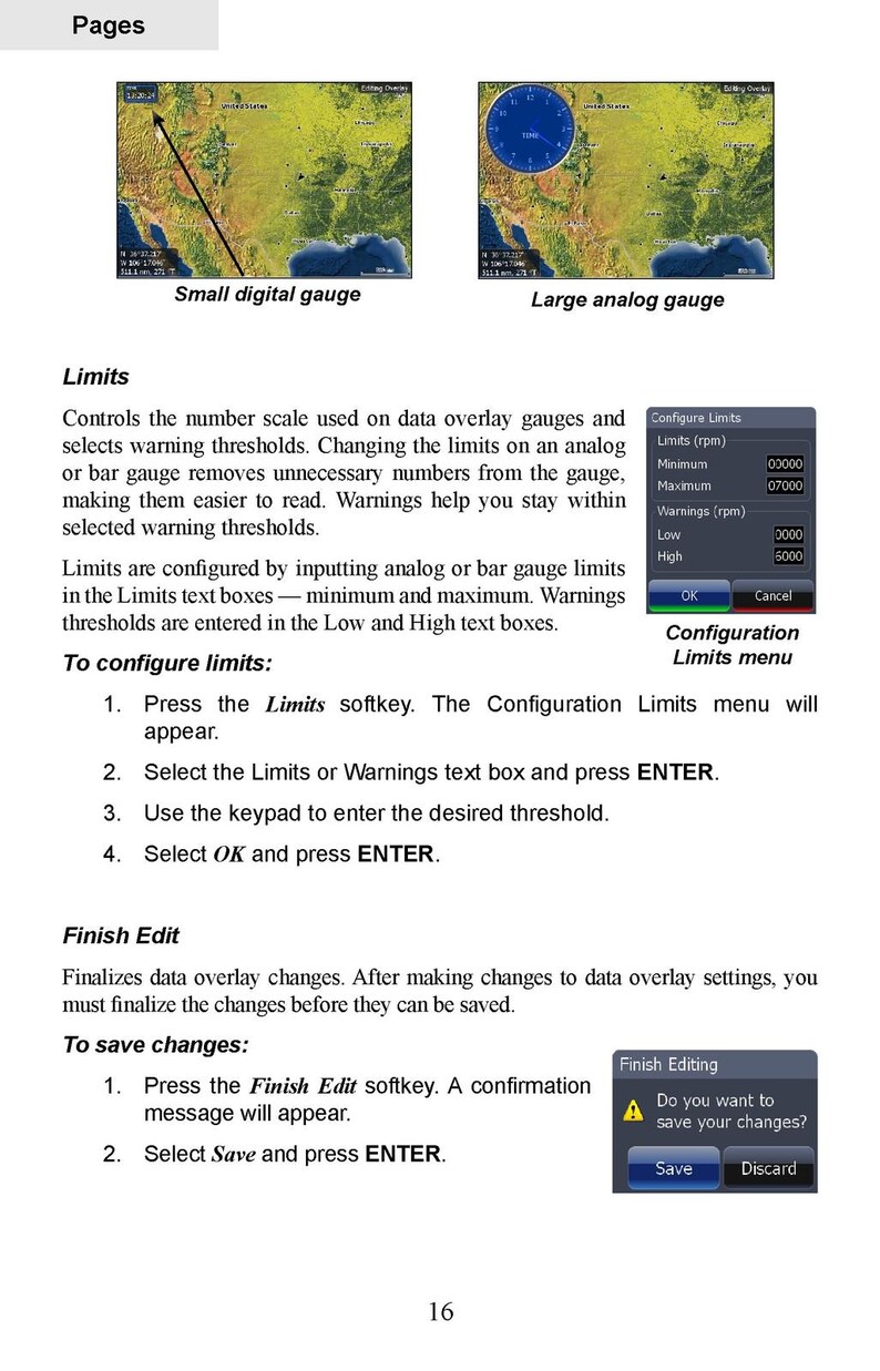 LOWRANCE Hds-8 Hds-10 Fish Finding Sonar And Gps Operations Manual - Wire Bound image 10