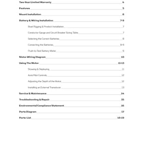 Manual de usuario del motor de arrastre MINN Kota Riptide Terrova 112 - Encuadernado en espiral - Cubiertas imagen 2