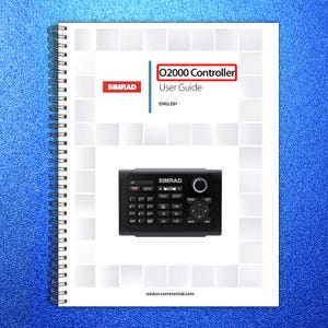 SIMRAD O2000 Controller User Manual - Steel Wire Bound - Protective Covers