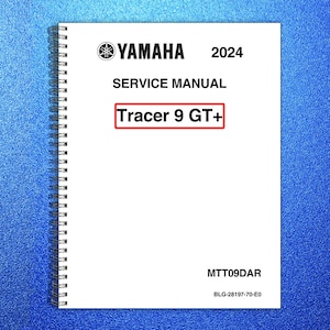 Yamaha Tracer 9 Manual - Etsy