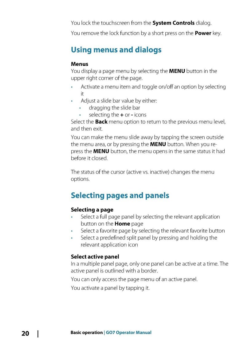 SIMRAD Go7 Fish Finder Plotter Operator Manual - Loop Binder - Tough Covers immagine 11
