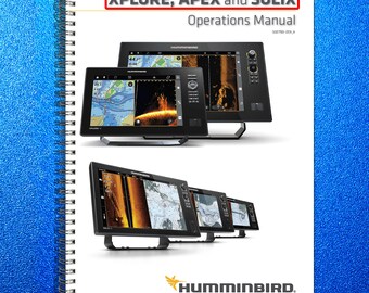 HUMMINBIRD Xplore Apex & Solix User Manual Operation Guide, Tough Binding