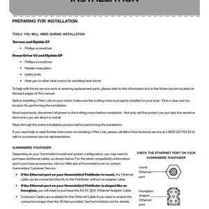 MINN Kota i-Pilot Link Trolling Motor Owners Manual 2015 - Wire Bound - Covers image 5