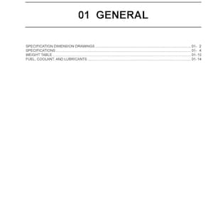 KOMATSU Pc228US-3 Pc228USLC-3 Sn 30001 Up Shop Manual, Bound, Covers, Foldouts afbeelding 13
