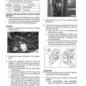 KOMATSU Pc130-7 Sn 70001 Shop Manual - Steel Wire Bound - Protective Covers image 13