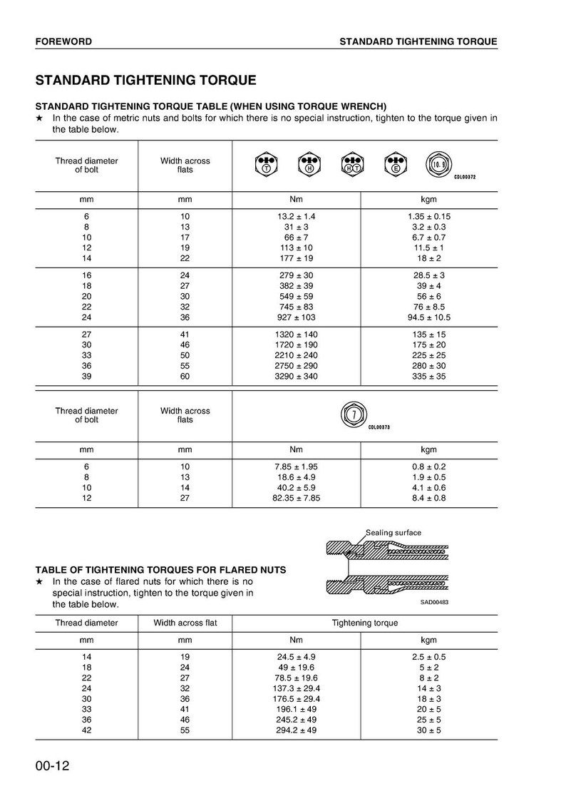 KOMATSU Pc228US-3 Pc228USLC-3 Sn 30001 Up Shop Manual, Bound, Covers, Foldouts afbeelding 10