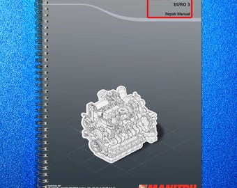 Kubota V3307-DI-T-E3B V3007 V2607 Repair Manual Workshop Manual WSM, Binding