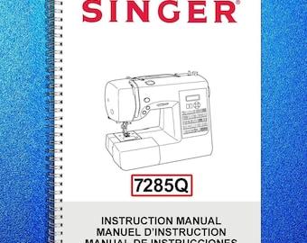 Manual de usuario de la máquina de coser SINGER 7285Q