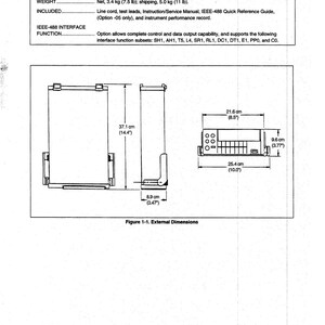 FLUKE 8840A Digital Multimeter Instruction Manual - Wire Bound - Tough Covers image 13