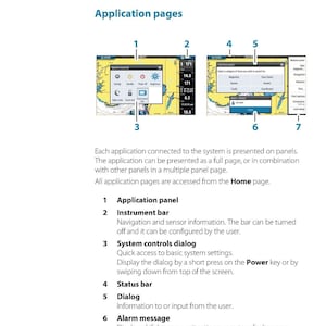 SIMRAD Go7 Fish Finder Plotter Operator Manual - Loop Binder - Tough Covers immagine 7
