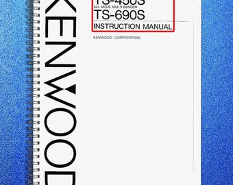 KENWOOD TK-690/790/890 Series Transceiver Instruction Manual - Etsy