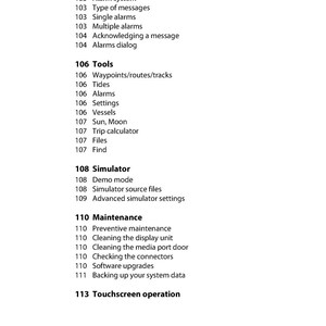 SIMRAD Go7 Fish Finder Plotter Operator Manual - Loop Binder - Tough Covers immagine 5