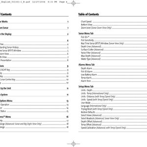 HUMMINBIRD FishFinder 585c Operations Manual - Steel Wire Bound - Tough Covers image 2