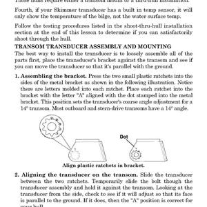 LOWRANCE M68C S-Map Gps Fish Finder Operation Manual - Wire Bound - Tough Covers image 8