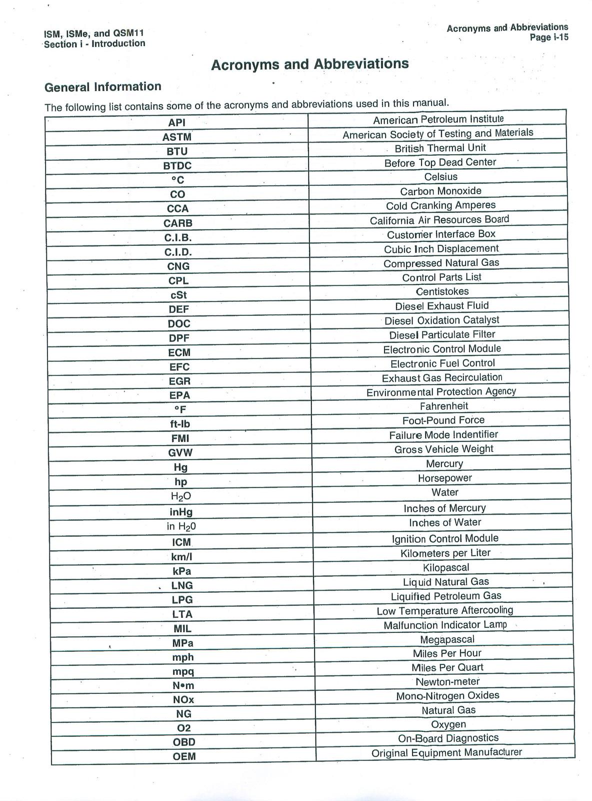 CUMMINS Ism Isme Qsm11 Engine Service Manual Vol 1 2011 - Wire Bound ...