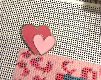 Valentine’s Heart Needleminder – Needlepoint Magnet