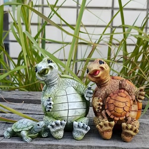 Turtle Mother and Son Silicone Mold for Resin Art