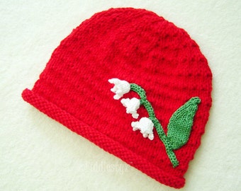 Knitting Pattern - Hat Pattern - the JOANIE beanie (Newborn, Baby, Toddler, Child & Adult sizes incl'd)