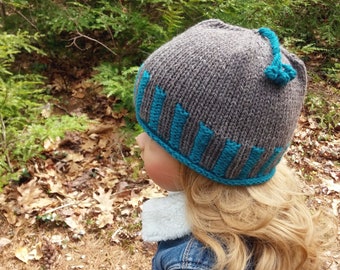 Knitting Pattern - Simple Hat Pattern - Unisex Hat Knitting Pattern - the FIRTH Hat (Toddler, Child & Adult sizes incl'd)