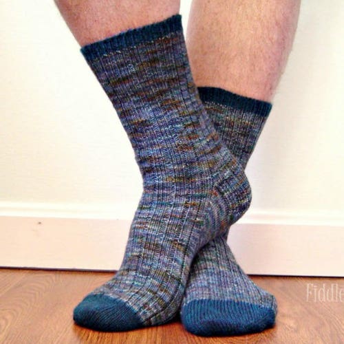 Knitting Pattern Sock Knitting Pattern Toe up Socks - Etsy