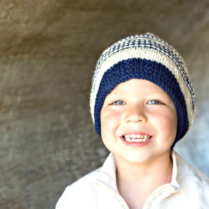 Knitting Pattern Slouchy Hat Pattern the SYDNEY slouchy Toddler, Child & Adult sizes incl'd image 3