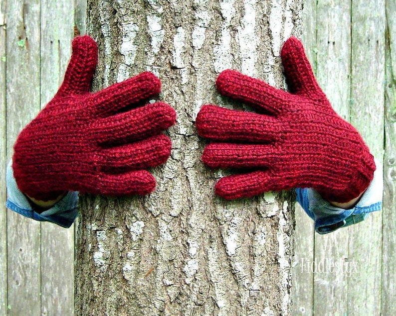 Knitting Pattern Glove Knitting Pattern Knitted Gloves Pattern the DONNA gloves Teen, Adult sizes image 4