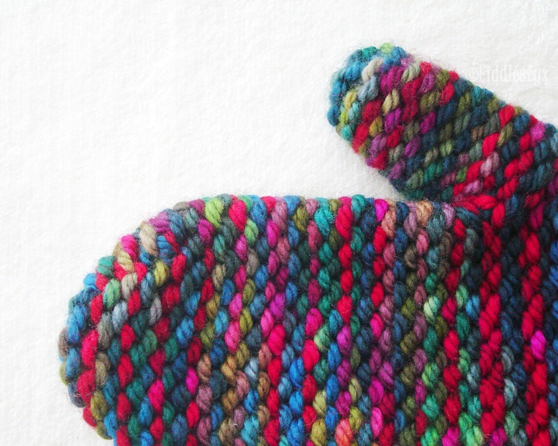 Knitting Pattern - Bulky Mittens Pattern - the CALVARY Mitts (child ...