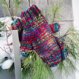 Knitting Pattern Bulky Mittens Pattern the CALVARY Mitts Child, Teen, Adult sizes image 3