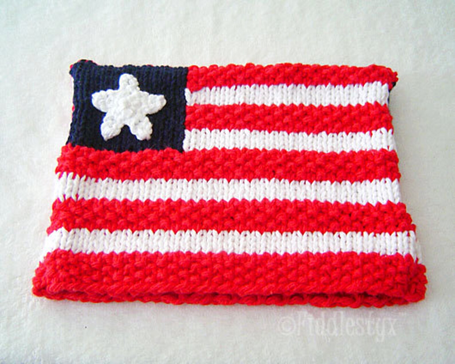 Knitting Pattern American Flag Hat Pattern Hat Knitting Etsy