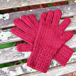 Knitting Pattern Glove Knitting Pattern Knitted Gloves Pattern the DONNA gloves Teen, Adult sizes image 2