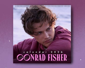 Calendrier mural Conrad Fisher 2026