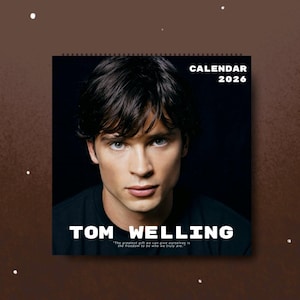 Tom Welling 2026 Wall Calendar