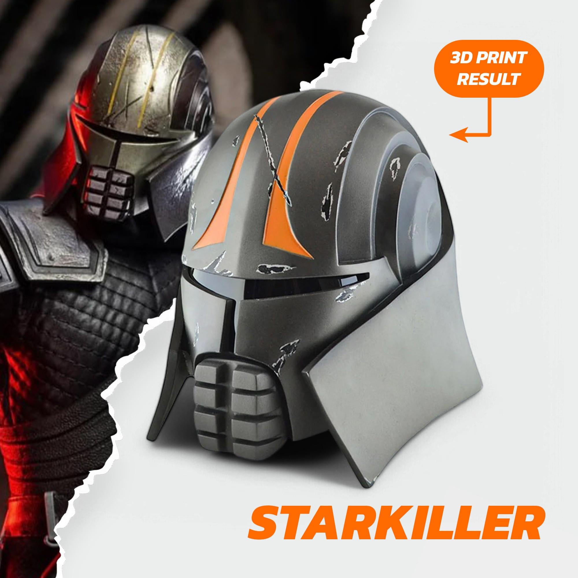 Starkiller Helmet 3D Model | Star Wars Cosplay Helmet Print Model | the ...