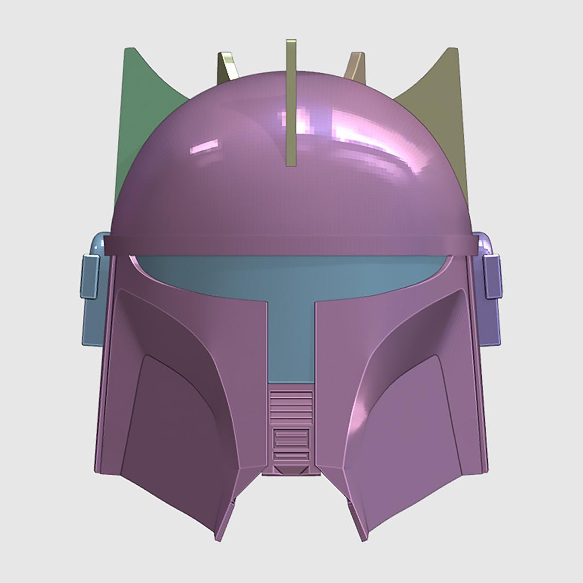 Moff Gideon Helmet 3D Model | Star Wars Cosplay Helmet Print Model