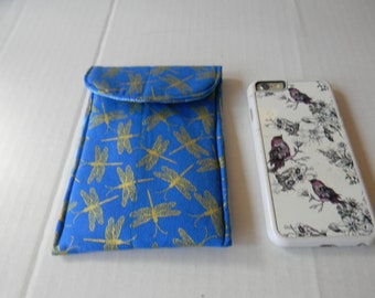 Dragonfly Fabric Cell Phone/iPhone Case