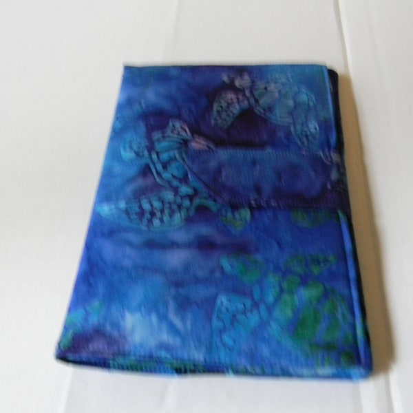 Sea Turtle Batik Mini iPad/Nook Color Cover/Kindle Fire 8