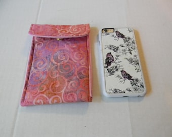 Pink Batik Cell Phone/iPhone Case