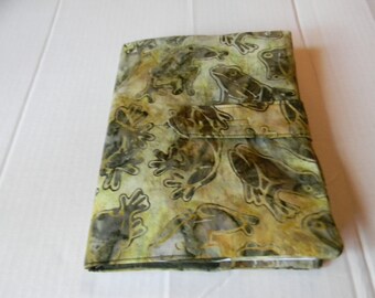 Green Frogs Batik Journal